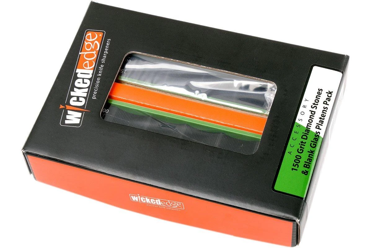 Wicked Edge Diamond Stones 1500 And Blank Glass Platens Pack 3 Wicked Edge Diamond Stones 1500 And Blank Glass Platens Pack â Image 3