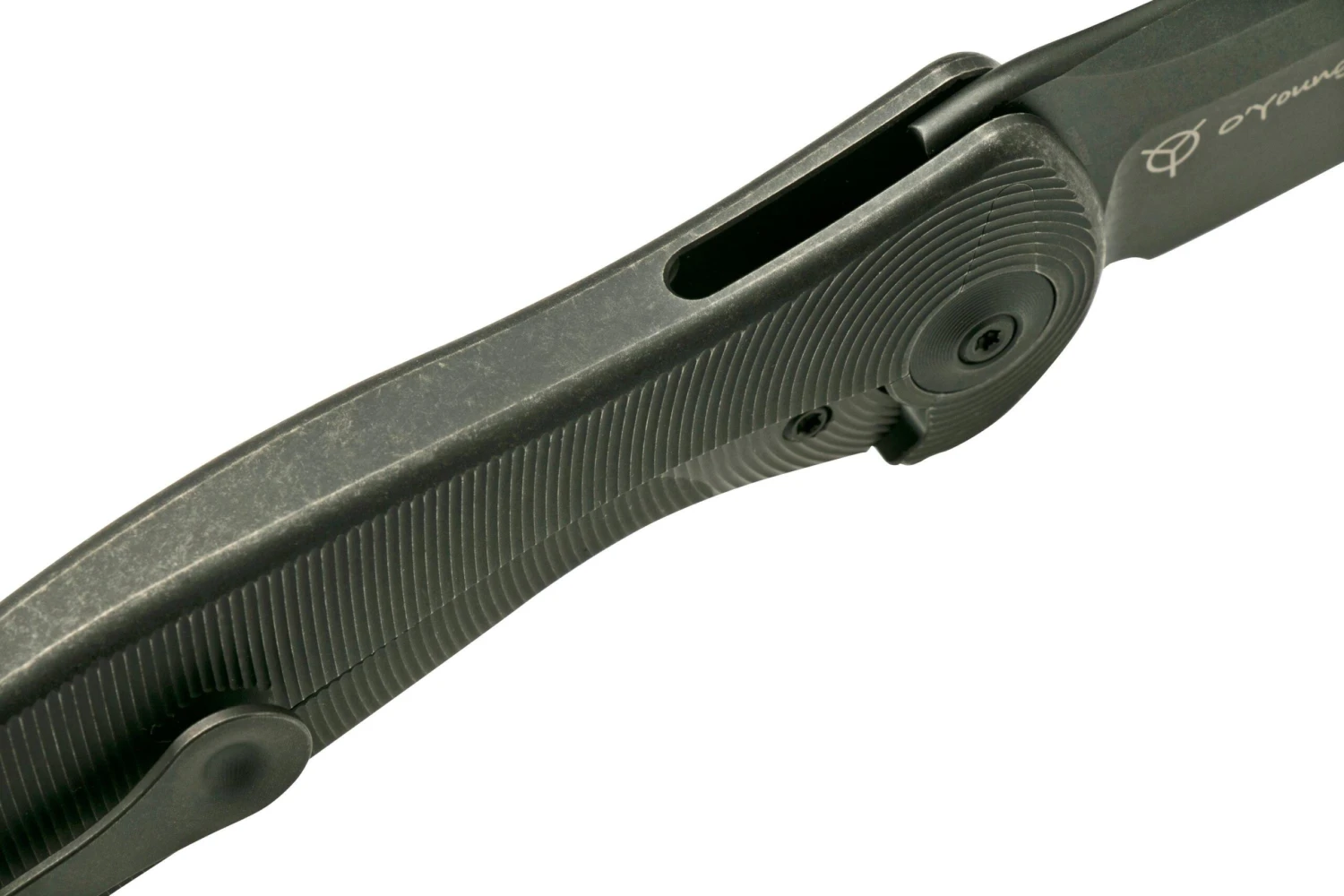 WE Knife Synergy 2v2 WE18046D-3, Black Titanium, Couteau De Poche, Jim O’Young Design 6 WE Knife Synergy 2v2 WE18046D-3, Black Titanium, Couteau De Poche, Jim O’Young Design – Image 6