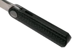 WE Knife Eidolon Drop Point, Integral Carbonfiber WE19074A-C Couteau De Poche, Justin Lundquist Design -Pas Cher Lame Pro Magasin WKWE19074A C 06 we knife