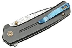 WE Knife Culex WE21026B-DS1, Bronze & Black Titanium, Damasteel Couteau De Poche -Pas Cher Lame Pro Magasin WKWE21026B DS1 04 weknife