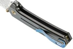 WE Knife Culex WE21026B-DS1, Bronze & Black Titanium, Damasteel Couteau De Poche -Pas Cher Lame Pro Magasin WKWE21026B DS1 05 weknife