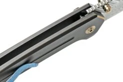 WE Knife Culex WE21026B-DS1, Bronze & Black Titanium, Damasteel Couteau De Poche -Pas Cher Lame Pro Magasin WKWE21026B DS1 06 weknife