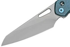 WE Knife Vision R 21031-3 Blue Titanium, Silver Bead Blasted Couteau De Poche, Snecx Design -Pas Cher Lame Pro Magasin WKWE21031 3 03 weknife