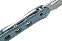 WE Knife Vision R 21031-3 Blue Titanium, Silver Bead Blasted Couteau De Poche, Snecx Design -Pas Cher Lame Pro Magasin WKWE21031 3 07 weknife