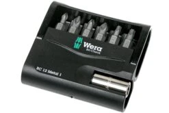 Wera Bit-Check 12 Metal 1, Coffret D'embouts 12 Pièces, 5057424001