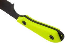 White River Knives M1 Backpacker Pro Yellow G10, Black Ionbond Couteau Fixe, étui Kydex -Pas Cher Lame Pro Magasin WRBP PRO CBI THV 04 white river knives