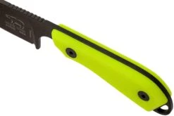 White River Knives M1 Backpacker Pro Yellow G10, Black Ionbond Couteau Fixe, étui Kydex -Pas Cher Lame Pro Magasin WRBP PRO CBI THV 05 white river knives