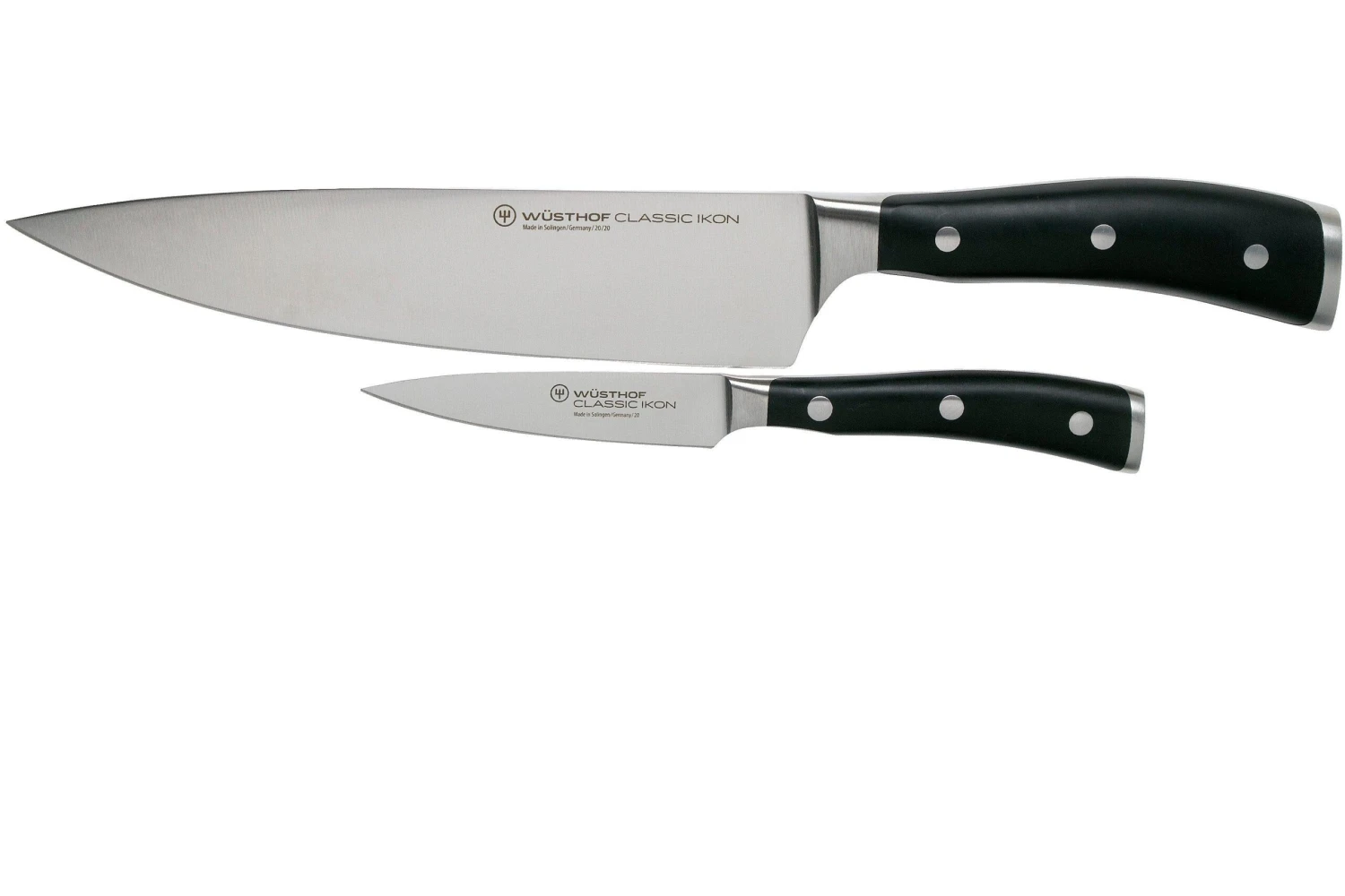 Wüsthof Classic Ikon Ensemble De Couteaux, 2 Pièces, 1120360205 1 Wüsthof Classic Ikon Ensemble De Couteaux, 2 Pièces, 1120360205
