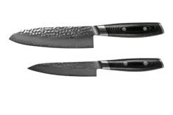 Yaxell Tsuchimon 36750, Set Cadeau De 2 Couteaux : Santoku Et Couteau Universel