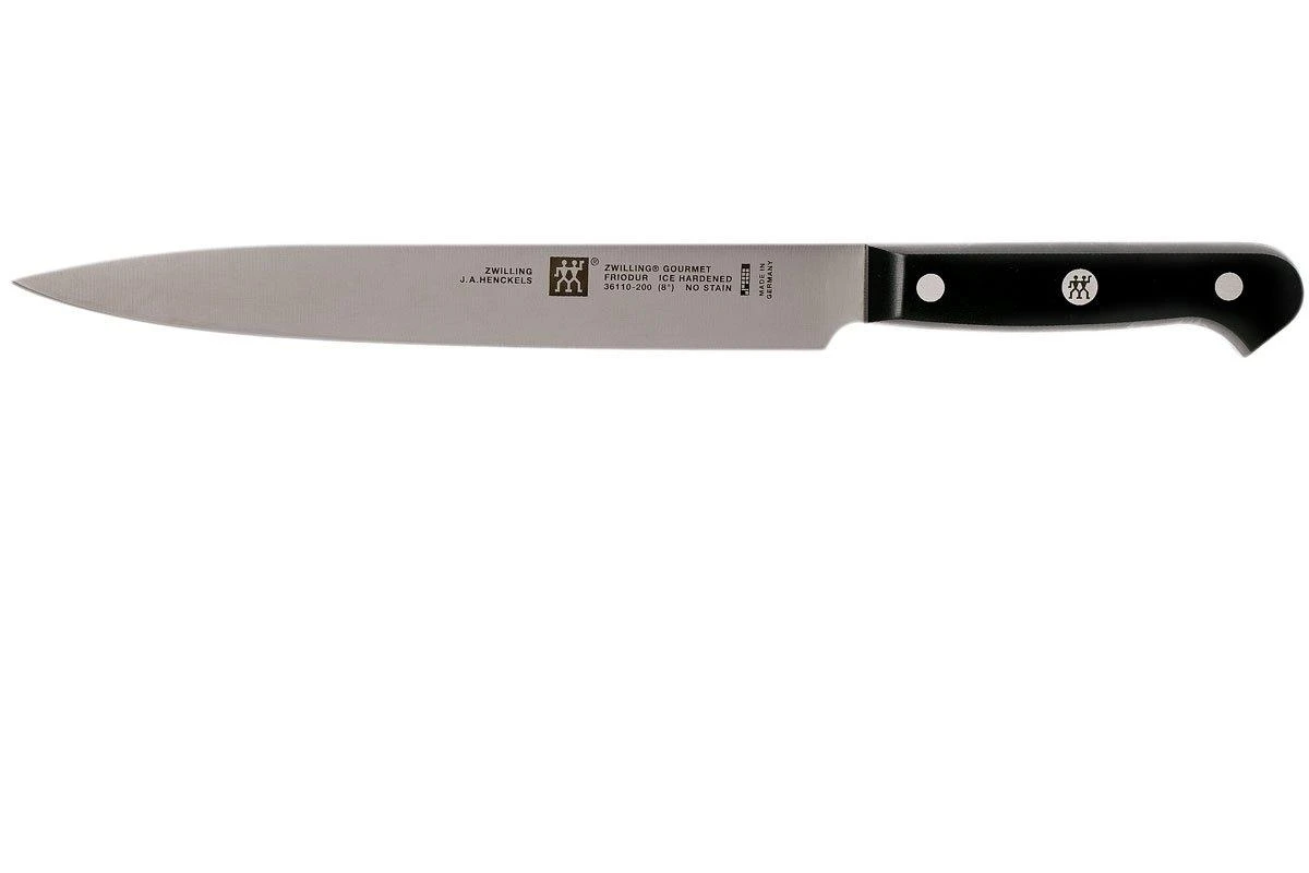 Zwilling Gourmet Couteau à Trancher 20 Cm, 36110-201 1 Zwilling Gourmet Couteau à Trancher 20 Cm, 36110-201